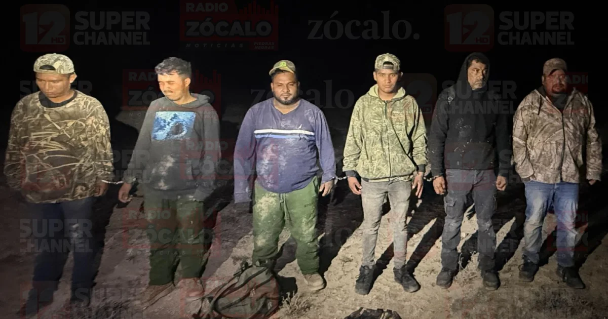 Torres y drones frustran cruce de seis migrantes