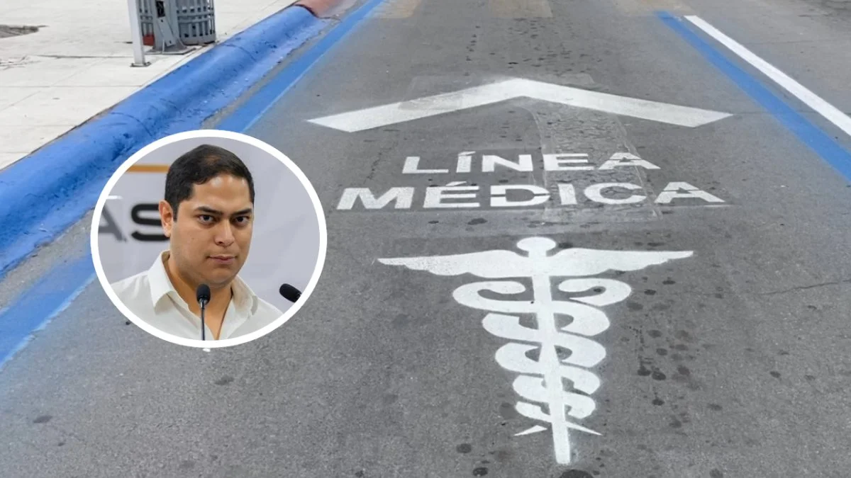 La vía fue implementada para facilitar el retorno de pacientes médicos hacia el Puente Internacional 1, señaló el coordinador de este programa, Bernardo Márquez