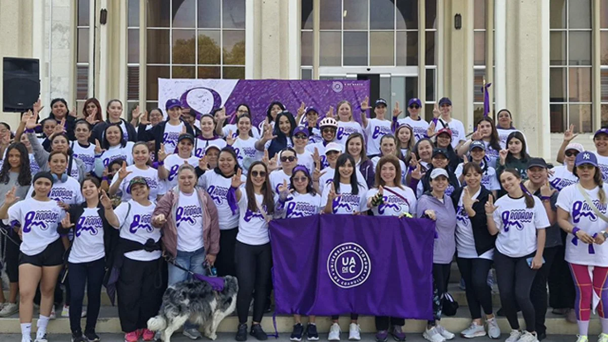 Realizan caminata “Juntas somos imparables” en el marco del 8M