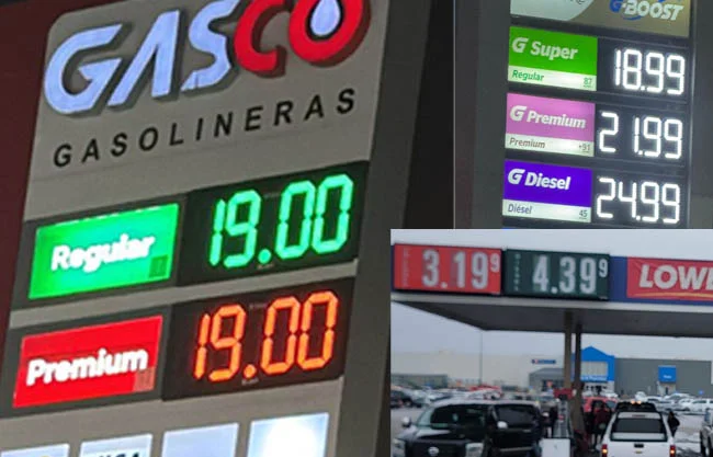 ‘Pega’ guerra a precios de las gasolinas