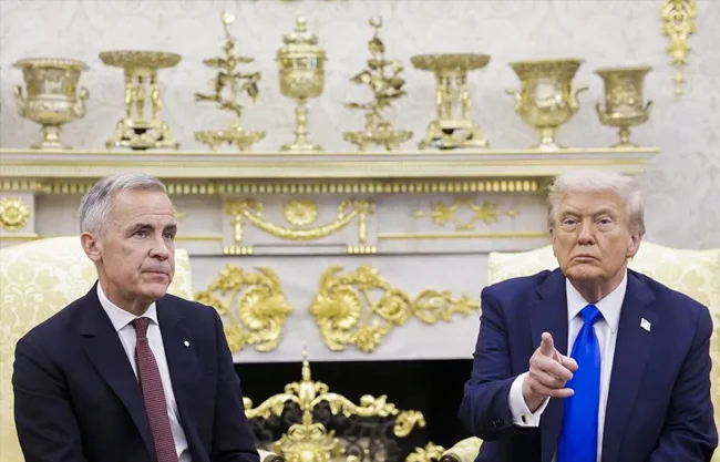 Trump se refiere al primer ministro Mark Carney como el ‘futuro gobernador de Canadá’