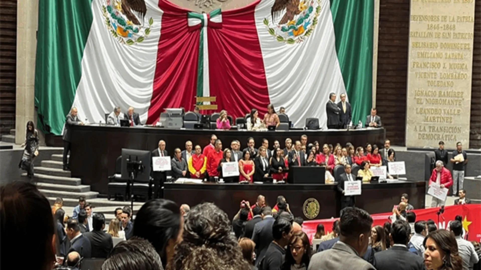 La Cámara de Diputados rechazó en lo general la propuesta de reforma electoral de la Presidenta Sheinbaum, que sólo fue apoyada por Morena.