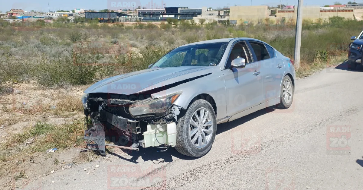 Una mujer que acompañaba al conductor resultó lesionada