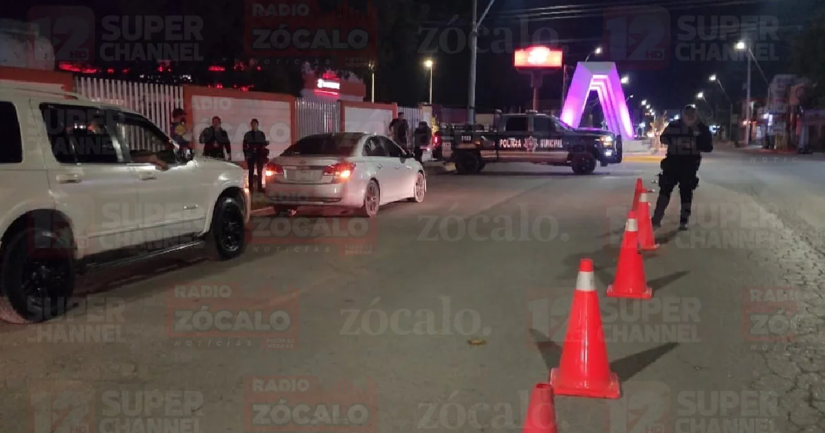 Operativos antialcohol y mayor presencia policiaca se implementaron en el primer cuadro de la ciudad