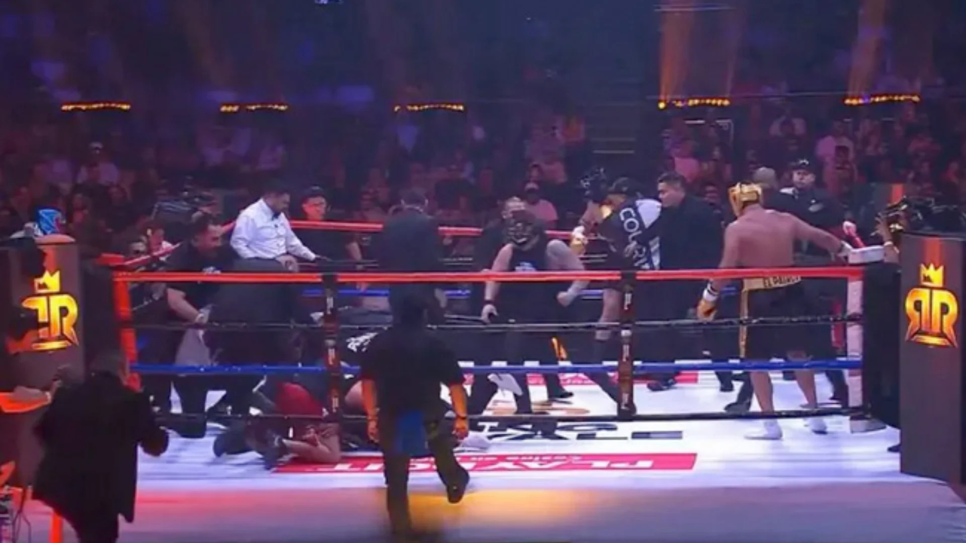 Lucha entre Alberto ‘El Patrón’ y Chuy Almada termina en caos en Ring Royale