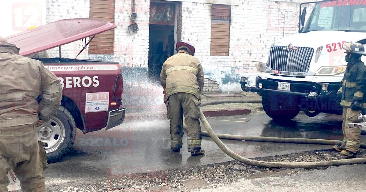 Incendio en vivienda abandonada moviliza a bomberos