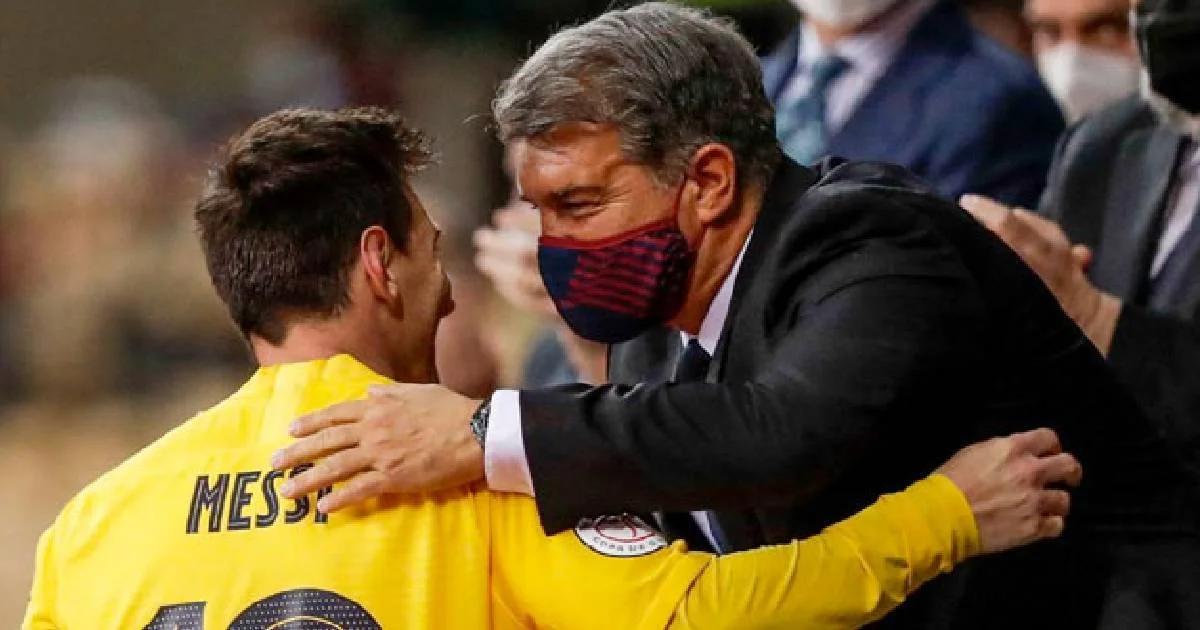 Joan Laporta abre las puertas a Messi tras su reelección en el Barcelona