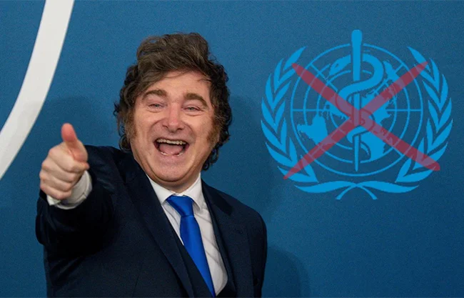 Gobierno de Milei formaliza la salida de Argentina de la OMS