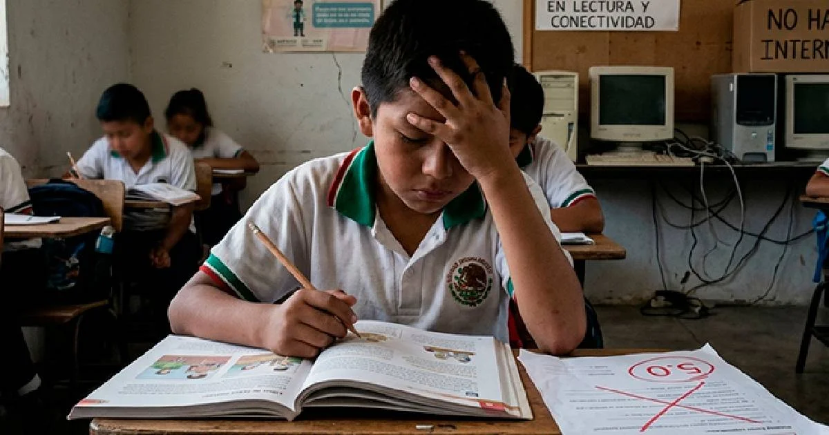 México, reprobado en lectura y sin avance en conectividad escolar: alerta UNESCO