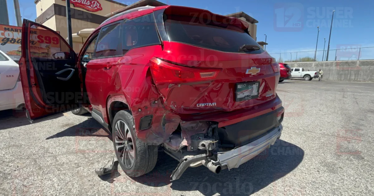 Moviliza accidente a cuerpos de emergencia en el libramiento Pérez Treviño