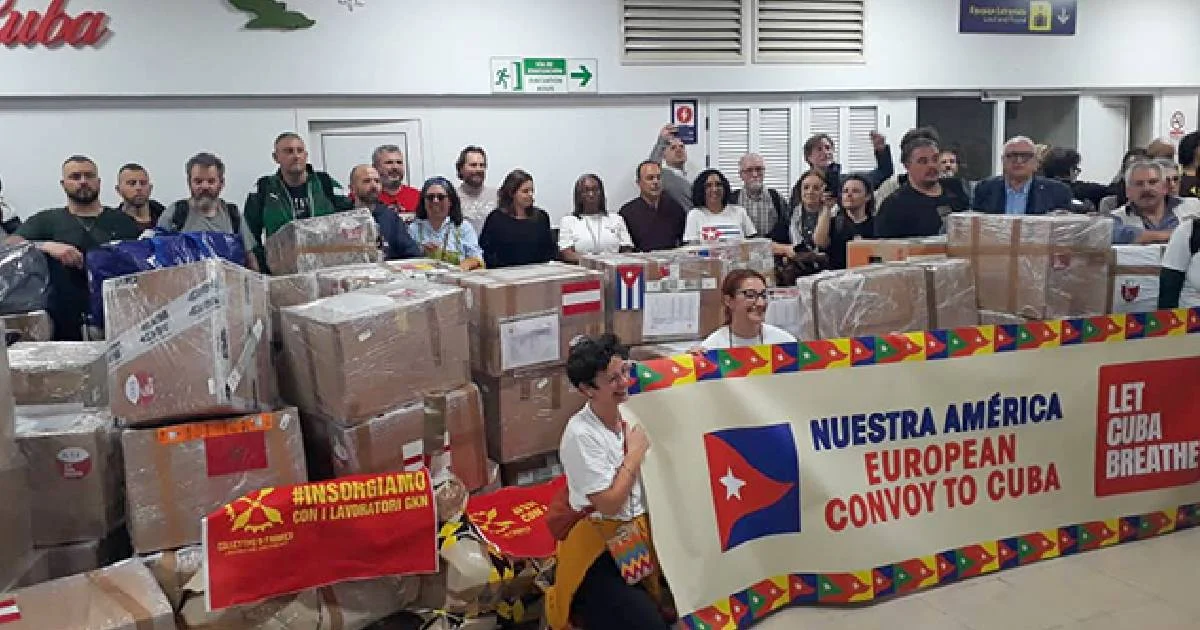 Llega a Cuba primer envío de ayuda internacional con cinco toneladas de insumos médicos