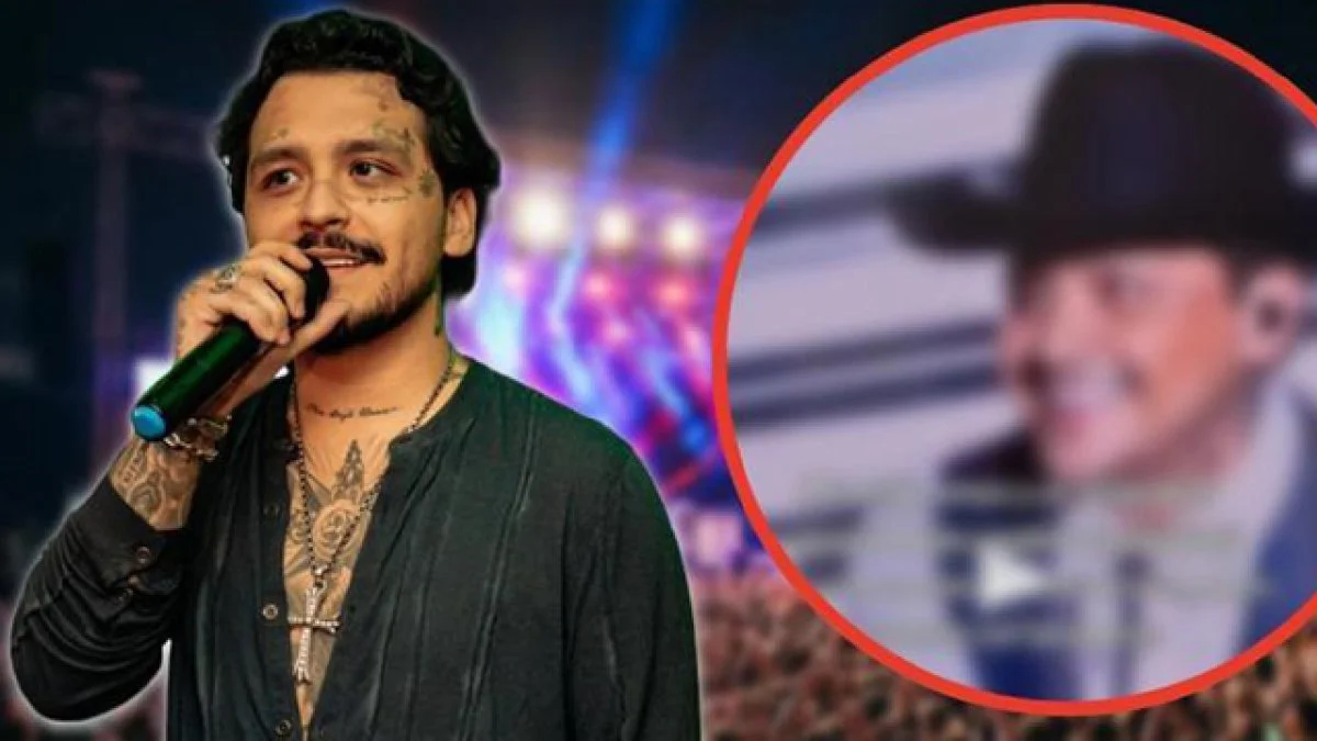 Christian Nodal reacciona a gritos de “Belinda” en pleno concierto