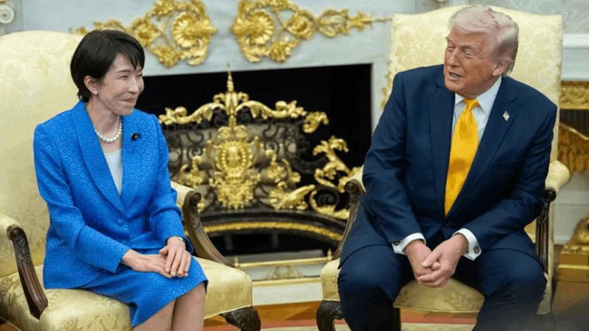 Trump hace chiste sobre el ataque a Pearl Harbor frente a primera ministra de Japón