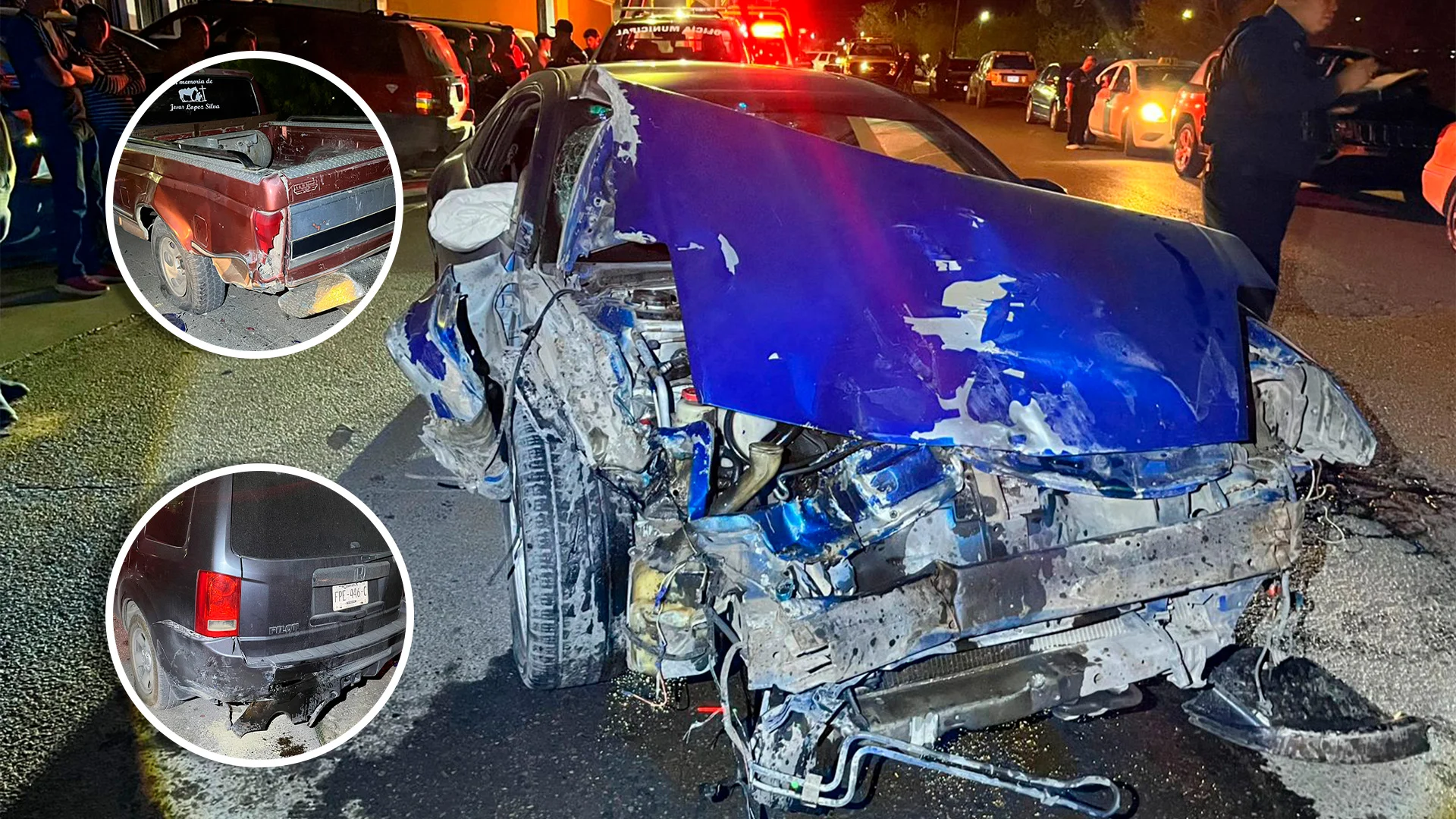 Le toca la peor parte tras provocar accidente