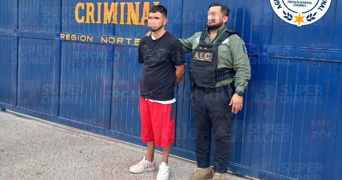 Detienen a “El Pinini” por atraco violento