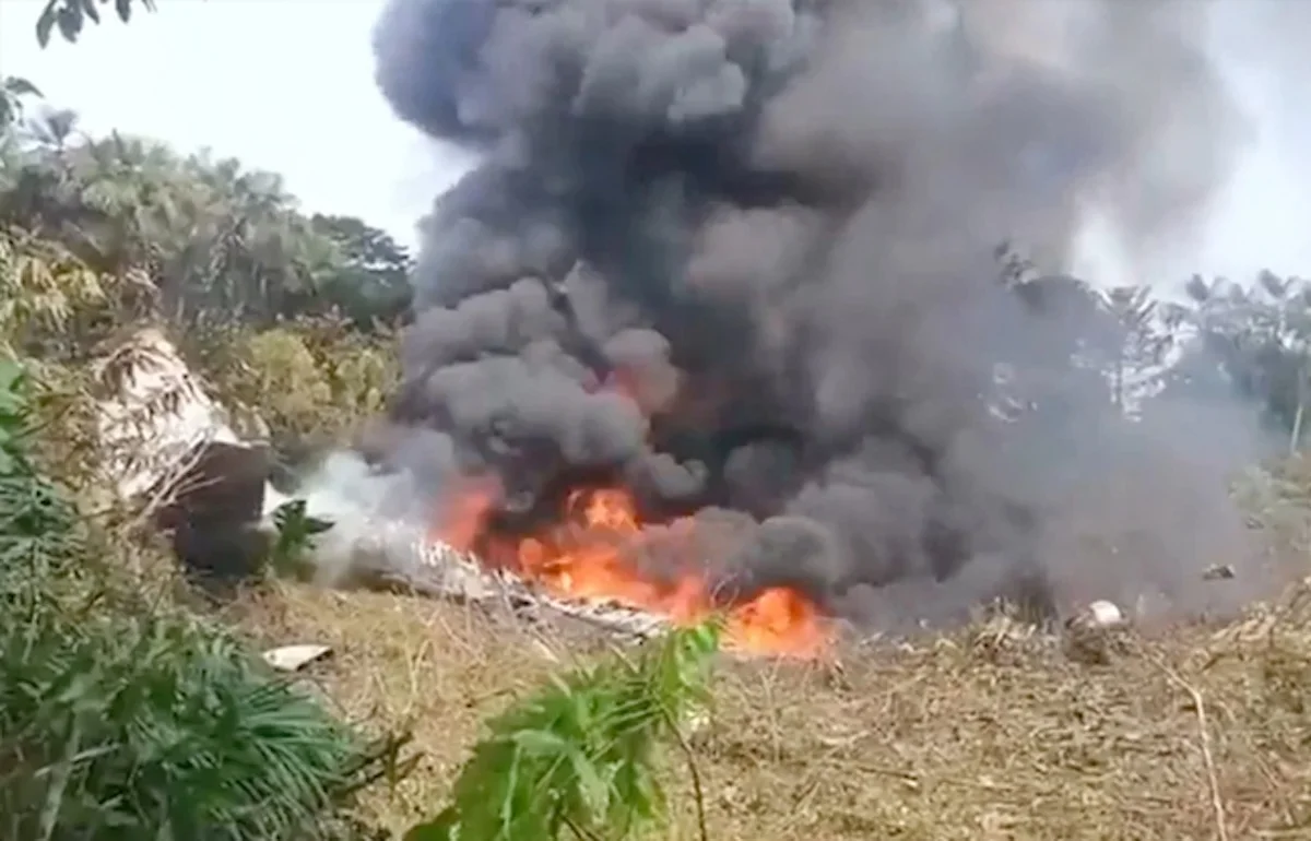 Avión militar Hércules con 125 personas se accidenta en Colombia: hay 48 sobrevivientes