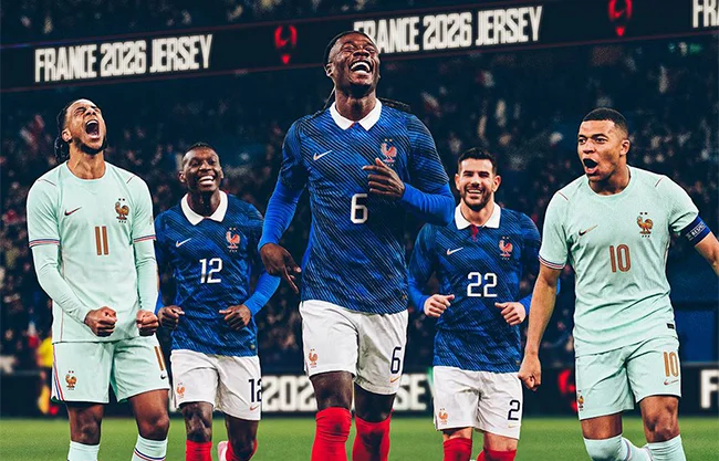 Con estilo y elegancia: Francia revela sus uniformes para el Mundial 2026