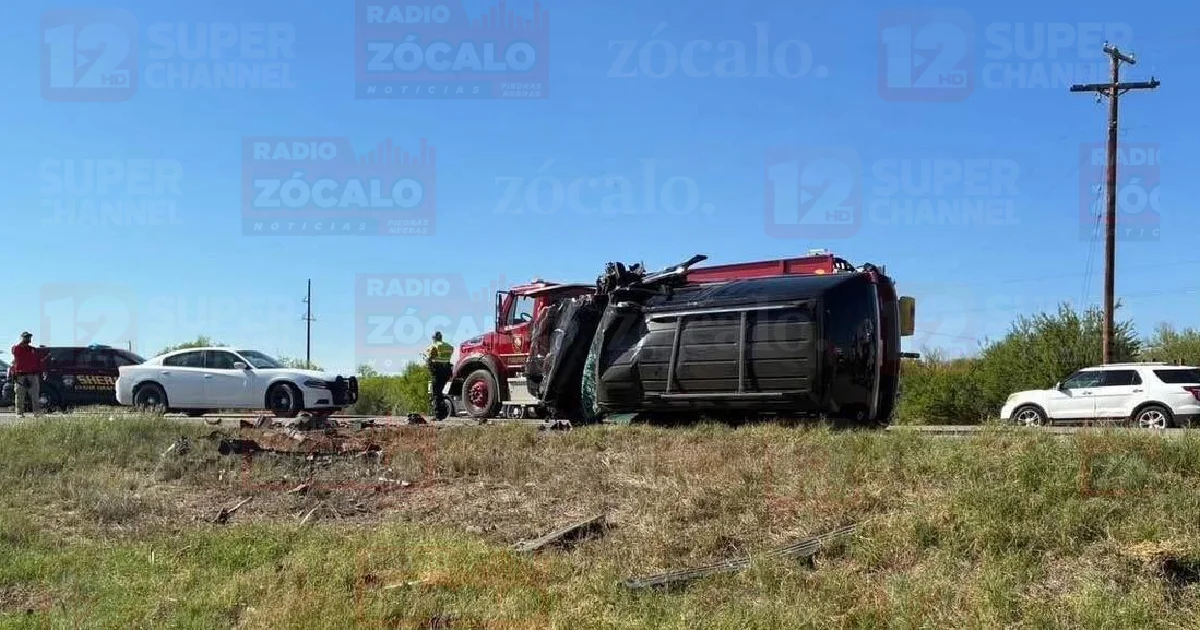 Accidente aparatoso provoca cierre temporal de carretera 90