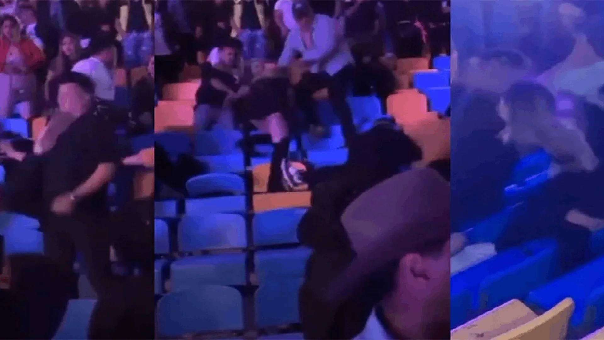 Hombre desata brutal zafarrancho en concierto de Grupo Firme; golpeó hasta mujeres