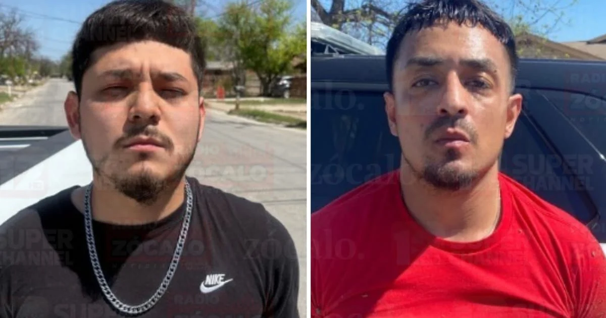 Capturan en Uvalde a dos acusados por delitos graves