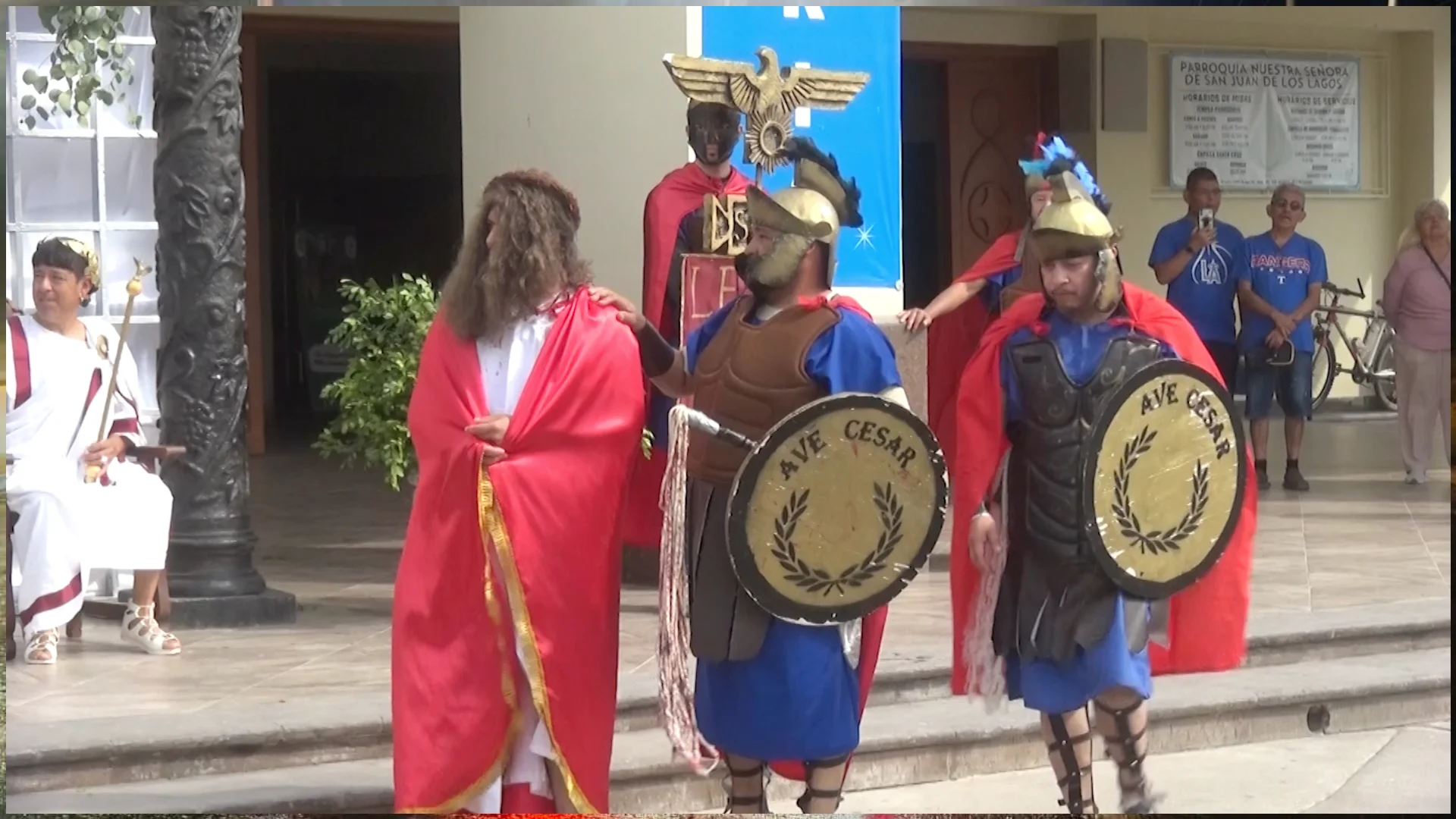 Viacrucis viviente el viernes santo contará con más de 50 actores en escena.