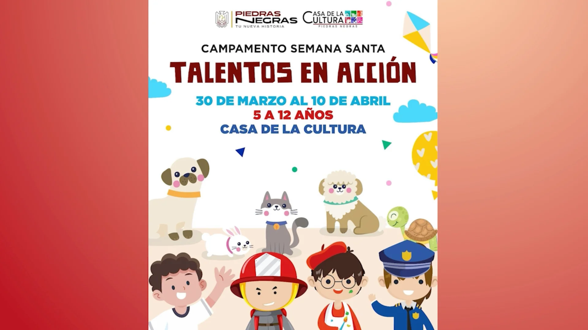 Dichos cursos están dirigidos a niños entre 5 y 12 años, donde se estarán impartiendo diversas actividades culturales, artísticas y académicas