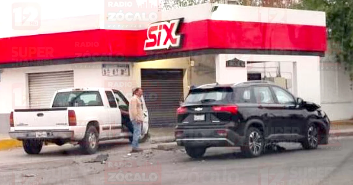 Maniobra indebida provoca choque en la Buena Vista