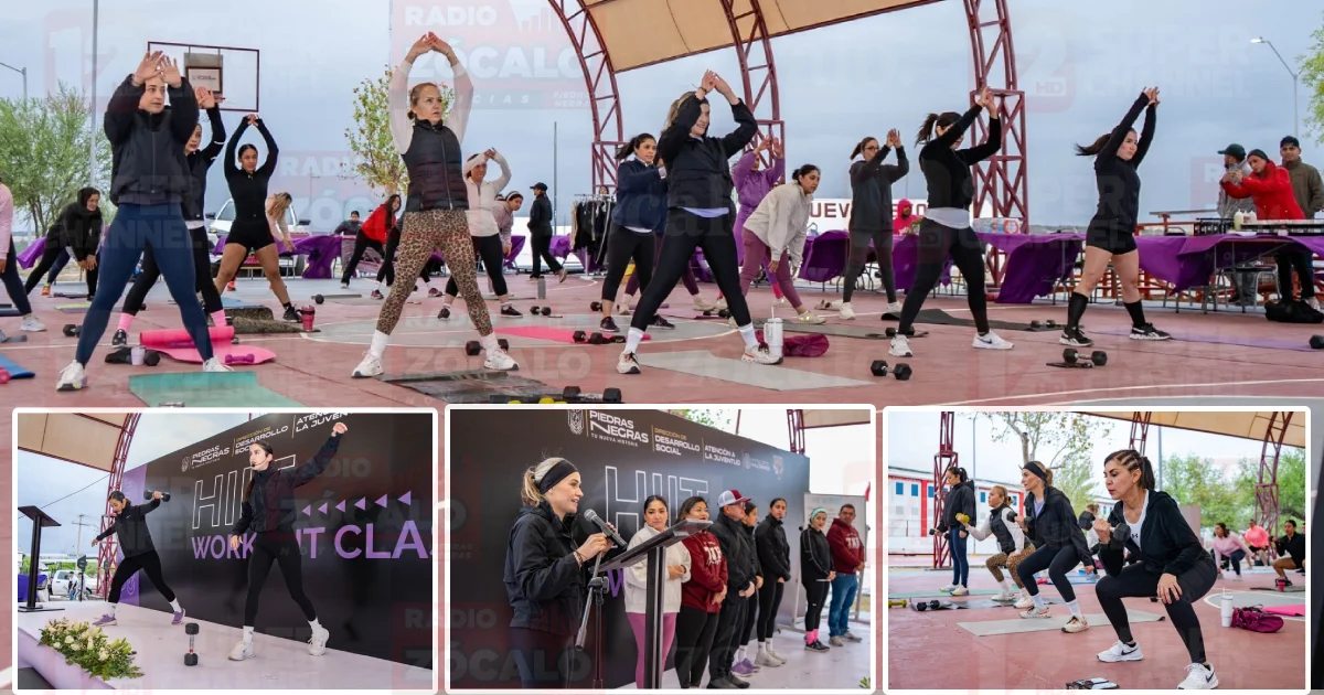 La actividad se realizó en la Unidad Deportiva Santiago V. González