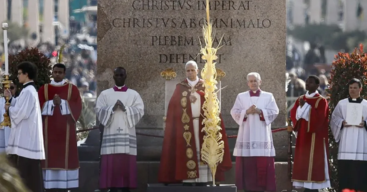 El papa León XIV lamentó el conflicto atroz en Oriente Medio y que los cristianos no pueden vivir en pleno los ritos de la Semana Santa