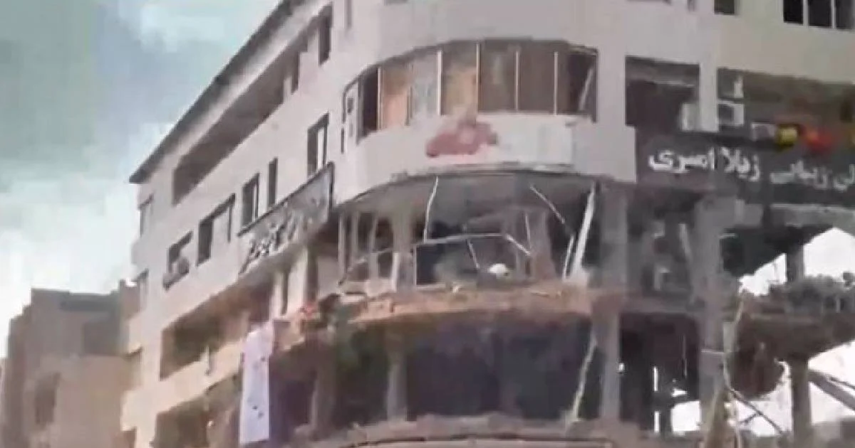 Ataque a televisora de Irán deja edificio al borde del colapso y varios heridos