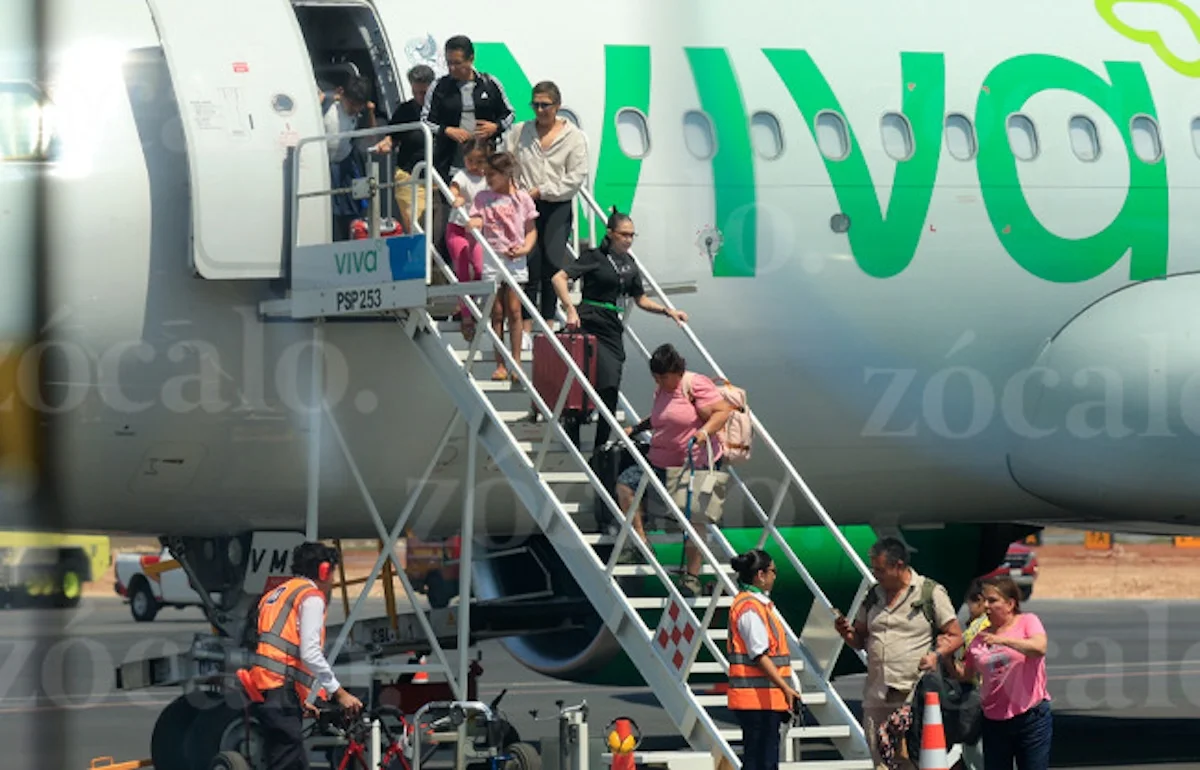 Vuela lleno el primer vuelo directo Saltillo-Cancún