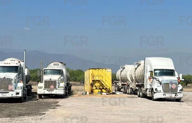 En un operativo conjunto, la FGR y la Guardia Nacional aseguraron más de 2 millones de litros de combustible de procedencia ilícita en Tamaulipas