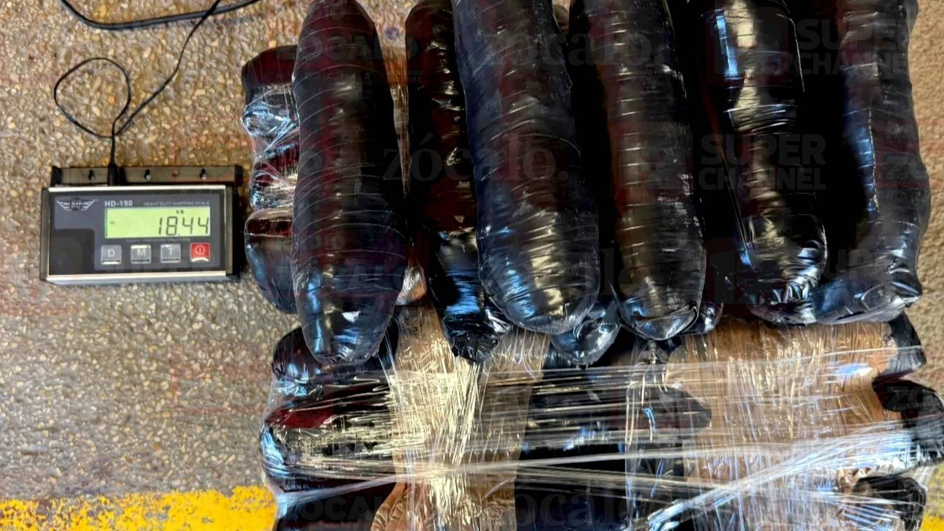 El cargamento decomisado supera el millón de dólares en valor