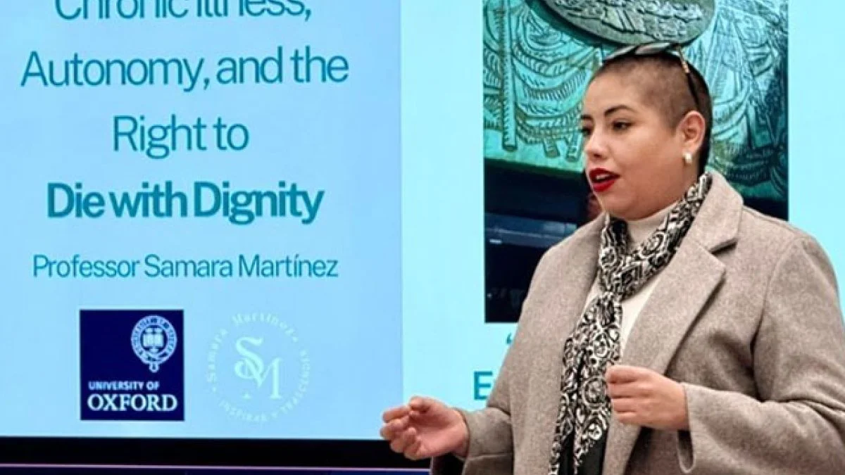 ¿La eutanasia en México será legal? Samara Martínez lucha por la Ley Trasciende