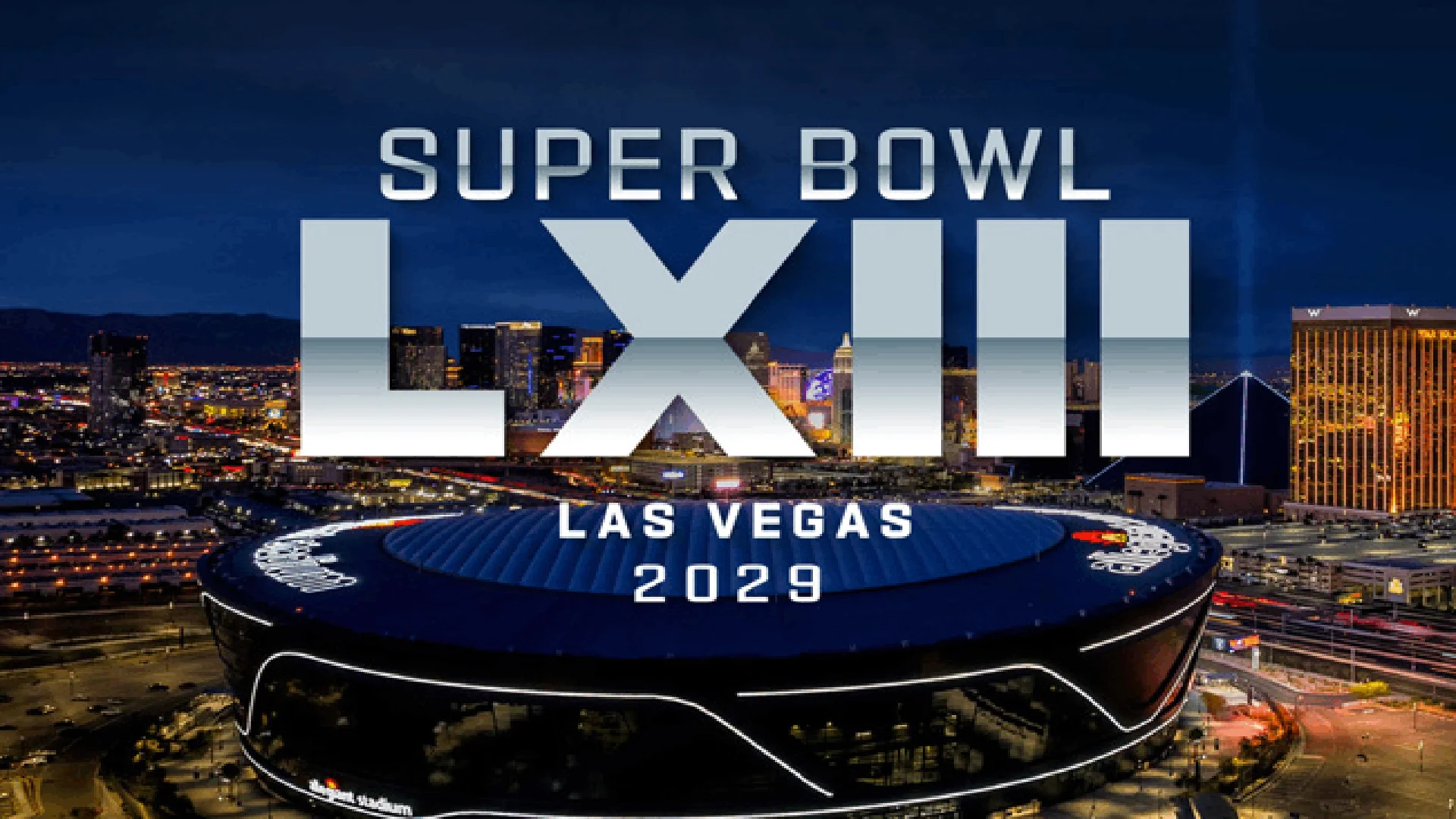 ¡Oficial! El Super Bowl LXIII se jugará en el Allegiant Stadium, casa de los Raiders