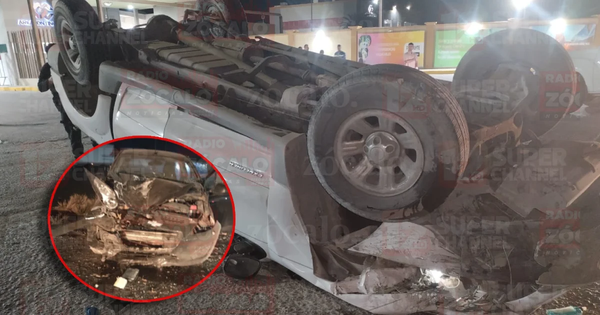 Fuerte accidente en la carretera 57 deja heridos y un menor hospitalizado