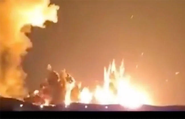 Trump publica video de ataque militar masivo sin precisar la ubicación