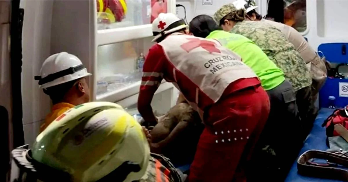 Dan alta médica a minero rescatado en Rosario, Sinaloa