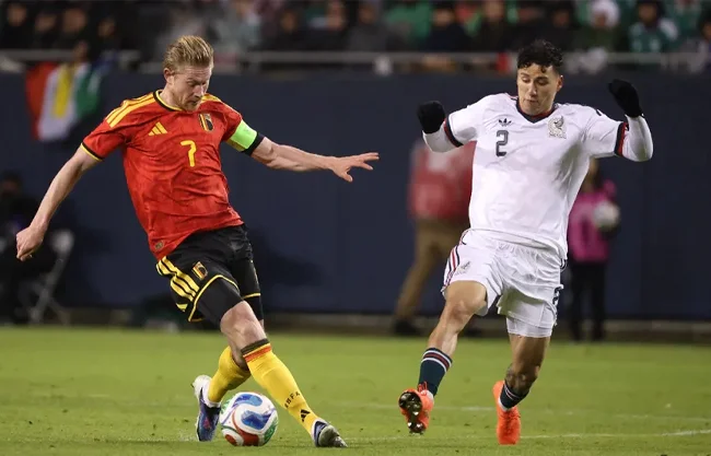 Selección Mexicana no logra ganar, pero muestra una buena cara ante Bélgica