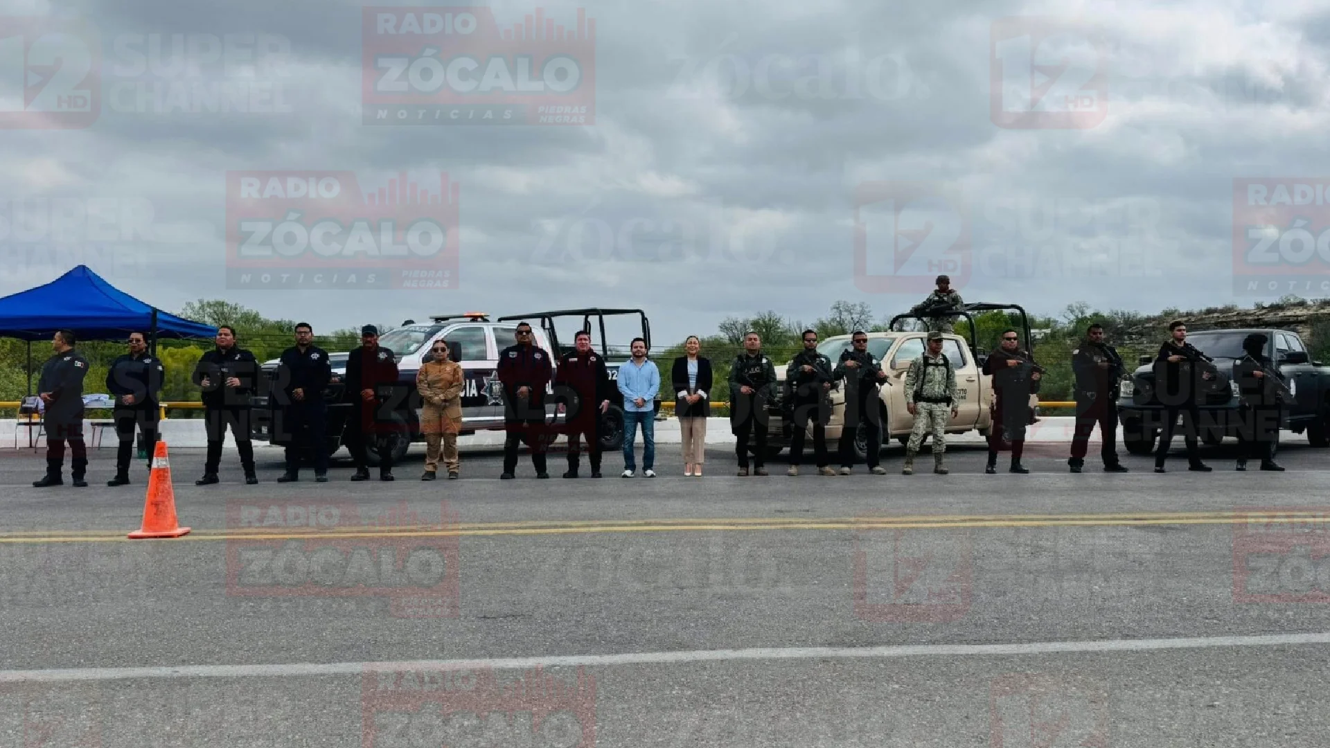 Inicia operativo de Semana Santa en Jiménez con despliegue de seguridad