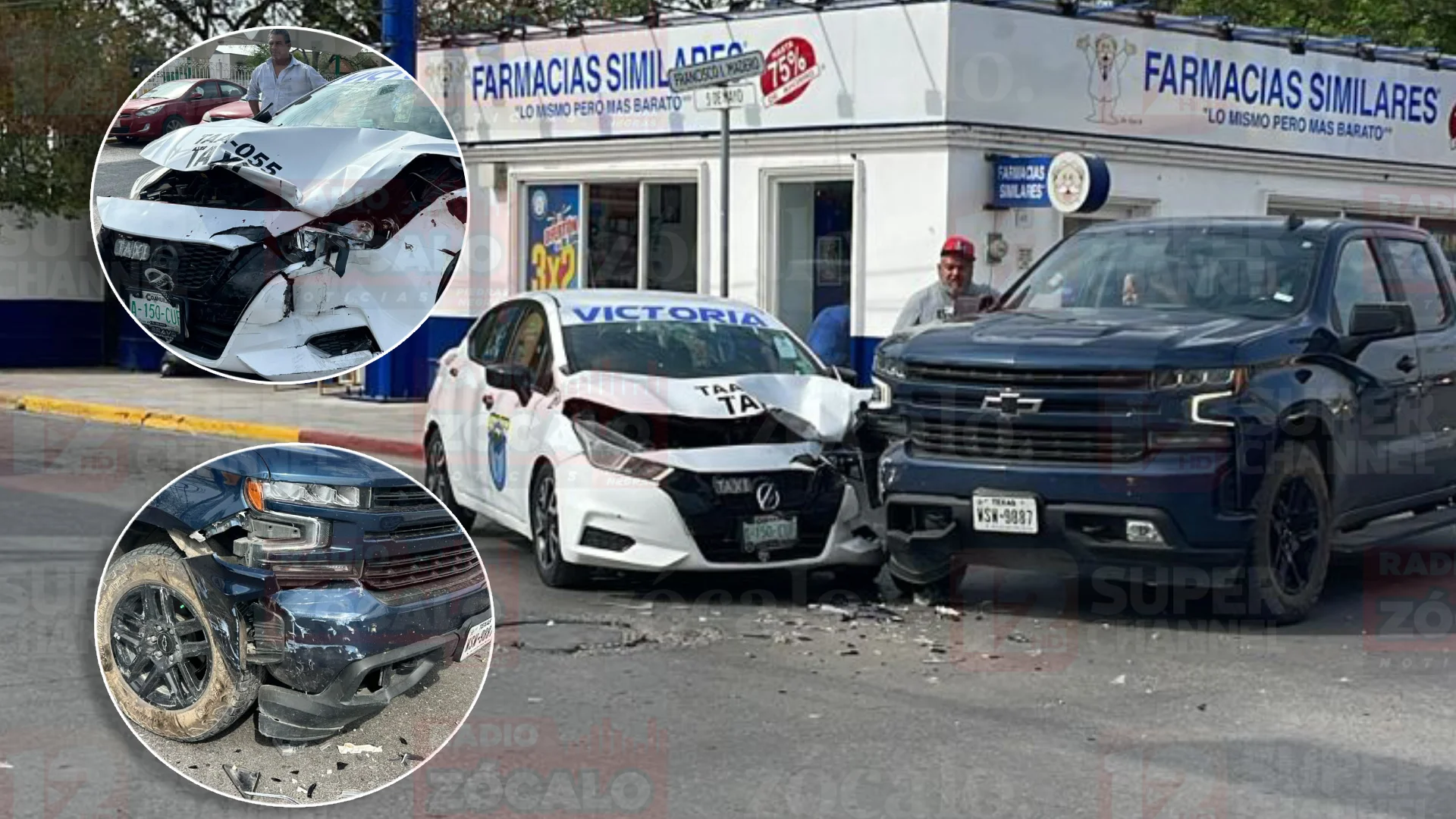 Las unidades fueron aseguradas para deslindar responsabilidades legales