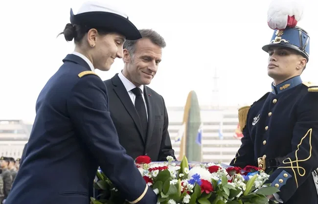 El presidente francés desestimó la opción de liberar el estrecho de Ormuz por la fuerza mediante una operación militar