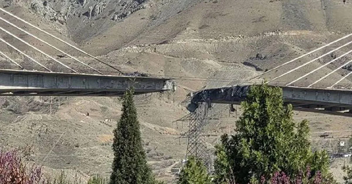 Trump se refirió a la destrucción del puente a través de una publicación en su red Truth Social