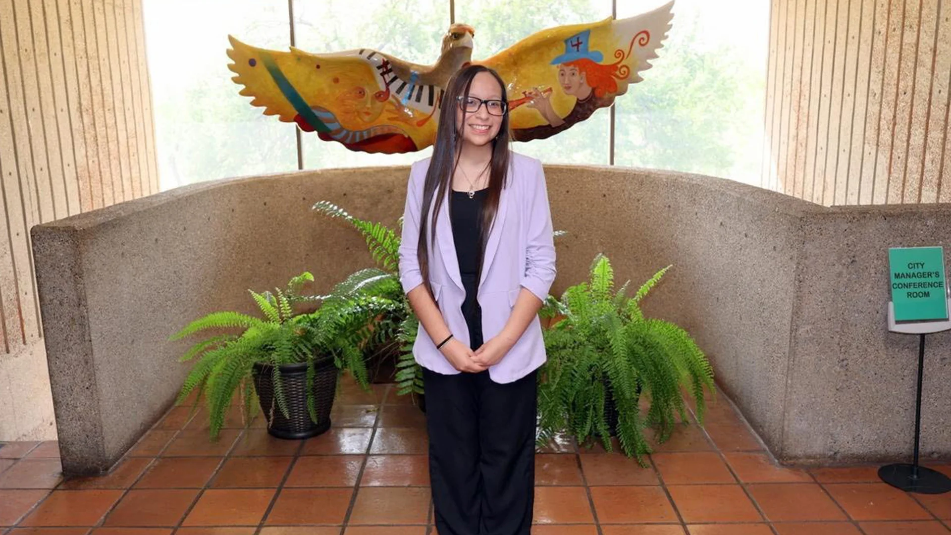 Seleccionan a joven de Eagle Pass para conferencia en Washington