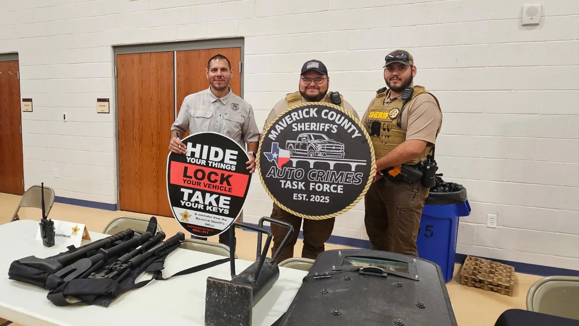 Brindaron información sobre profesiones en seguridad pública.