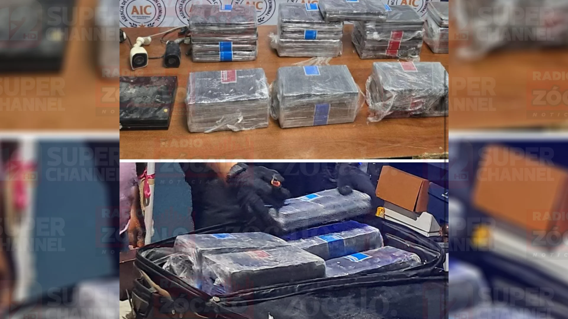 Aseguran cerca de 50 kilogramos de cocaína en operativos realizados en la región norte y centro de Coahuila