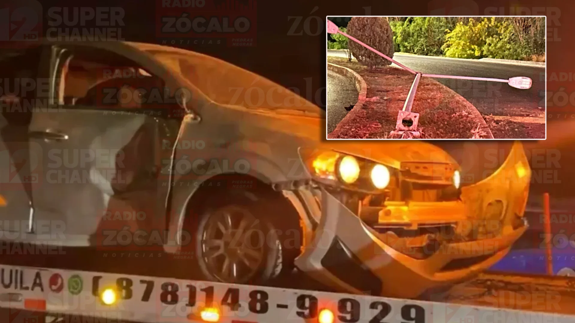 Una joven conductora perdió el control de su vehículo tras presuntamente intentar evadir a las autoridades, provocando un choque que movilizó a cuerpos de emergencia en la ciudad.