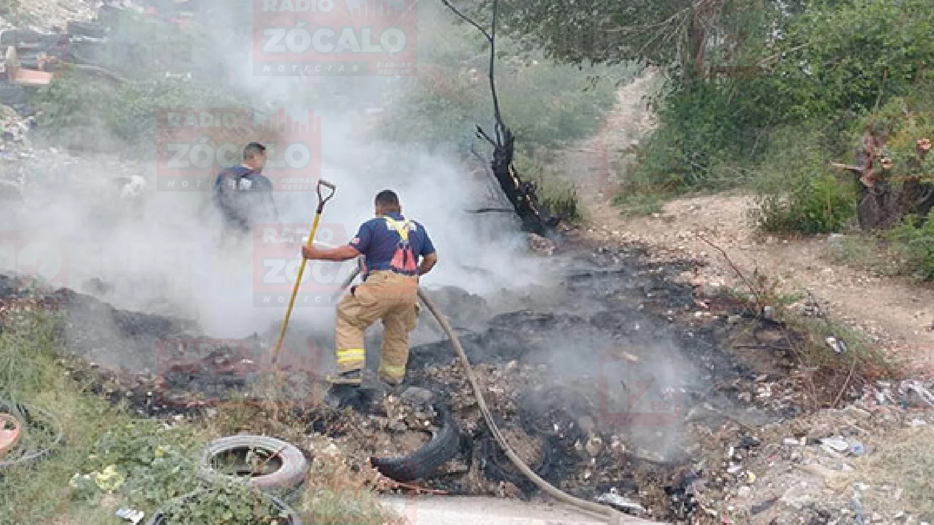 El hecho provocó la movilización de cuerpo de emergencia y vecinos del sector