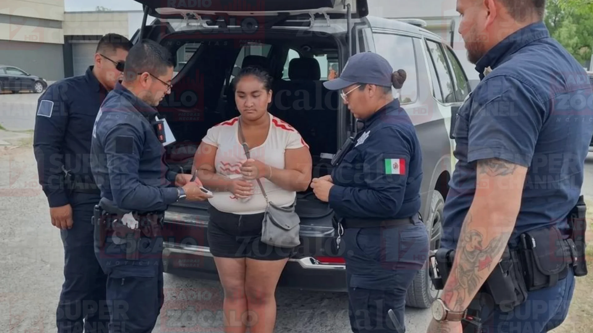 La afectada perdió el conocimiento mientras caminaba por el sector Acoros.