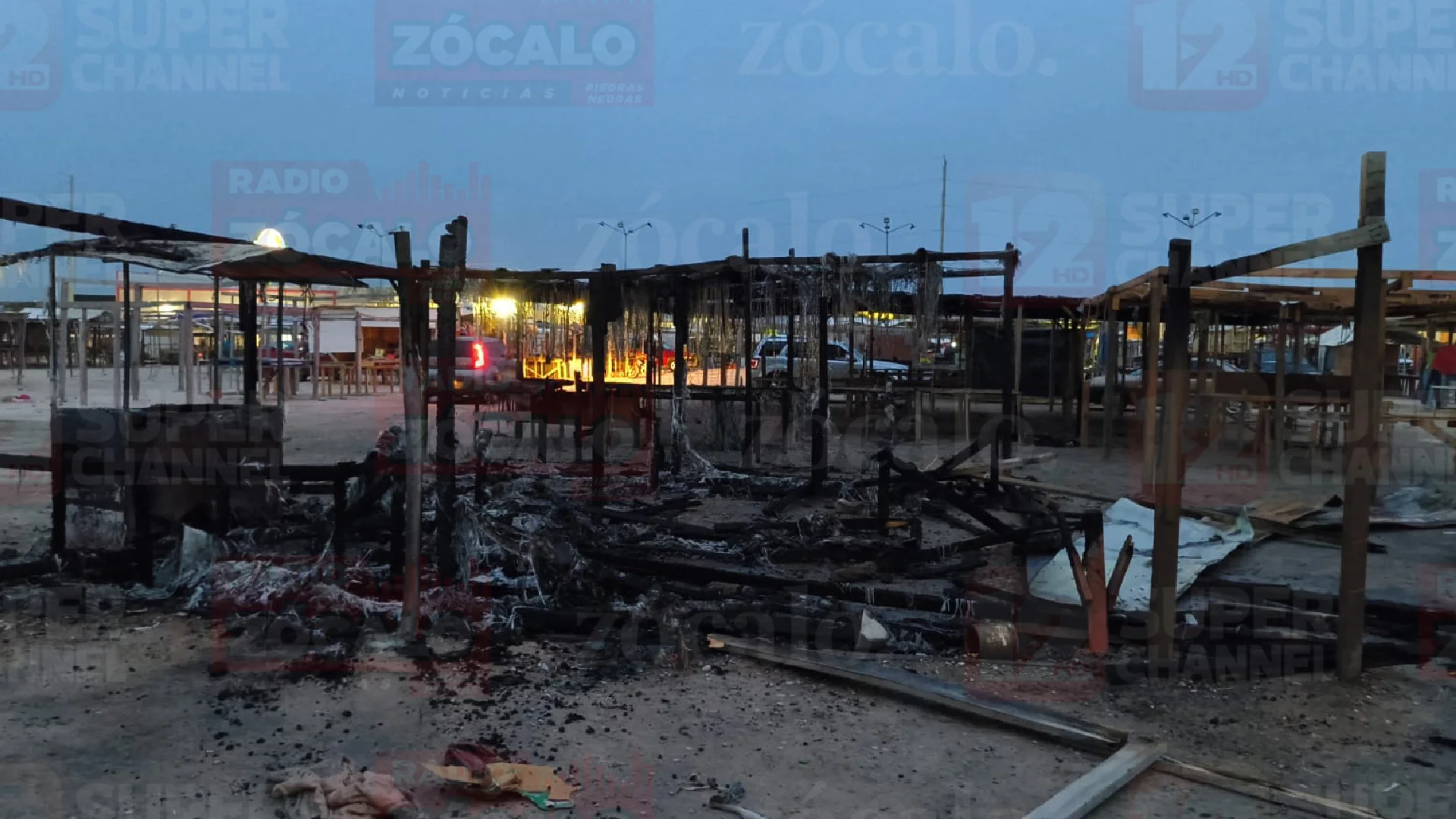 El incendio ocurrió la madrugada de este sábado